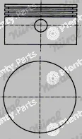 Nüral 87-140507-00 — Piston, air compressor