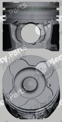 Nüral 87-126000-10 — Piston