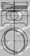 Nüral 87-305607-10 — Piston