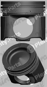 Nüral 87-434400-10 — Piston MonoSteel ®