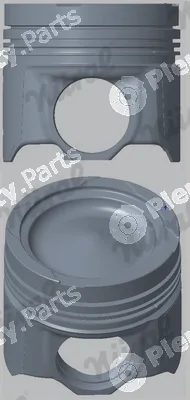 Nüral 87-453900-00 — Piston MonoSteel ®