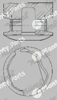 Nüral 87-133900-00 — Piston