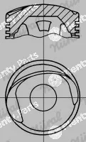 Nüral 87-214107-00 — Piston