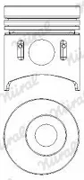 Nüral 87-288200-10 — Piston