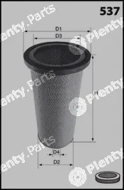 Mecafilter FA3413 — Secondary Air Filter