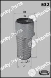 Mecafilter FA3533 — Air Filter