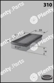 Mecafilter ELP9678 — Air Filter