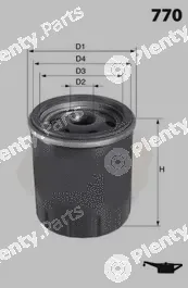 Mecafilter ELH4533 — Oil Filter
