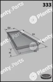 Mecafilter ELP9682 — Air Filter