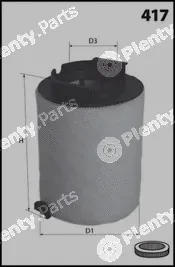Mecafilter EL9632 — Air Filter