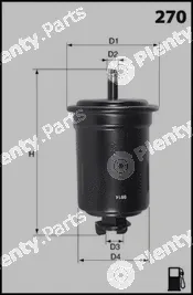 Mecafilter ELE6130 — Fuel Filter
