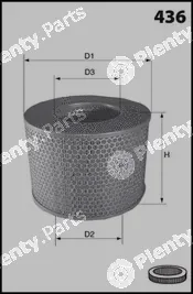 Mecafilter FA3421 — Air Filter