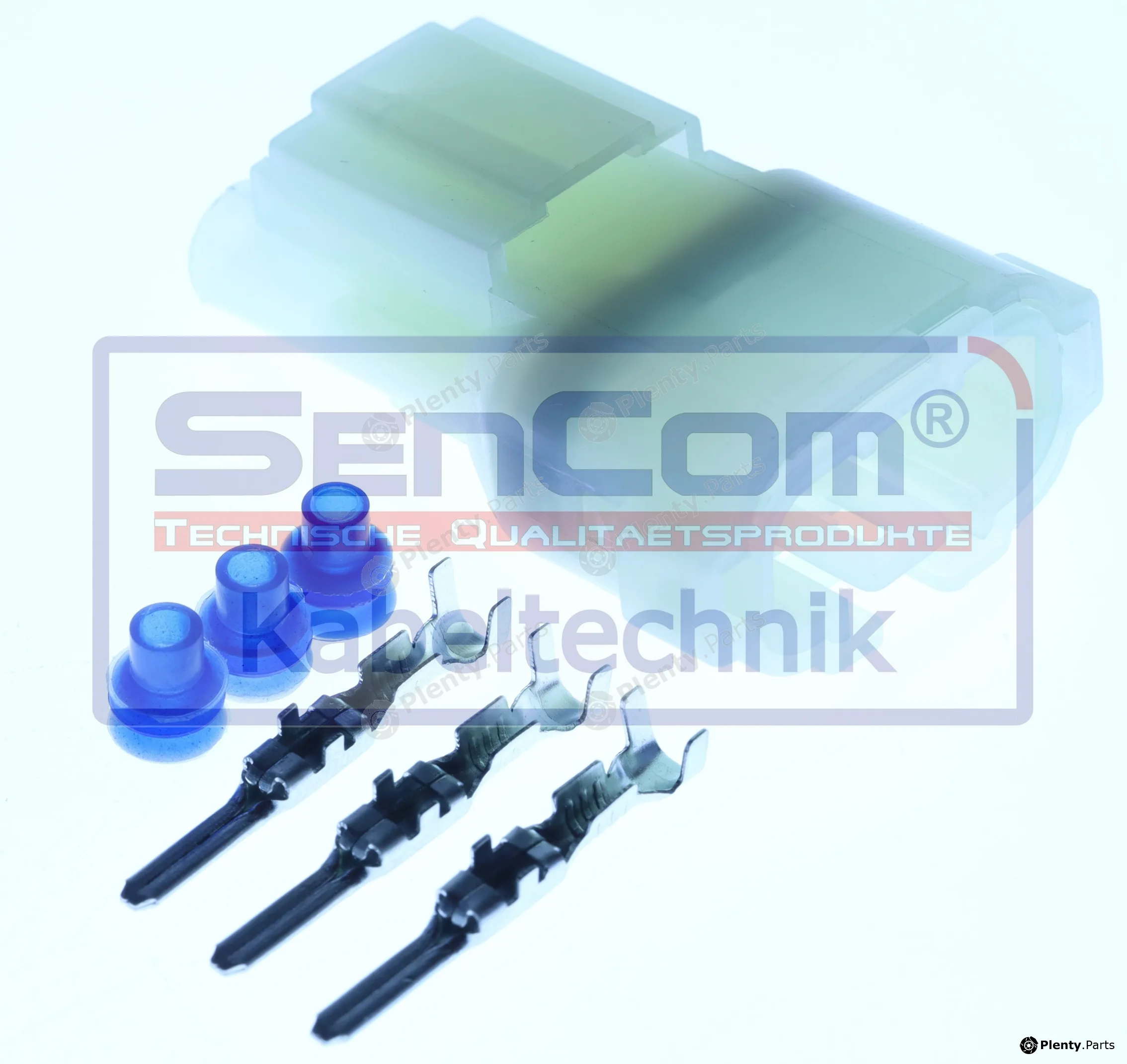 SenCom CSM11557 — Plug Connector männlich 3-polig