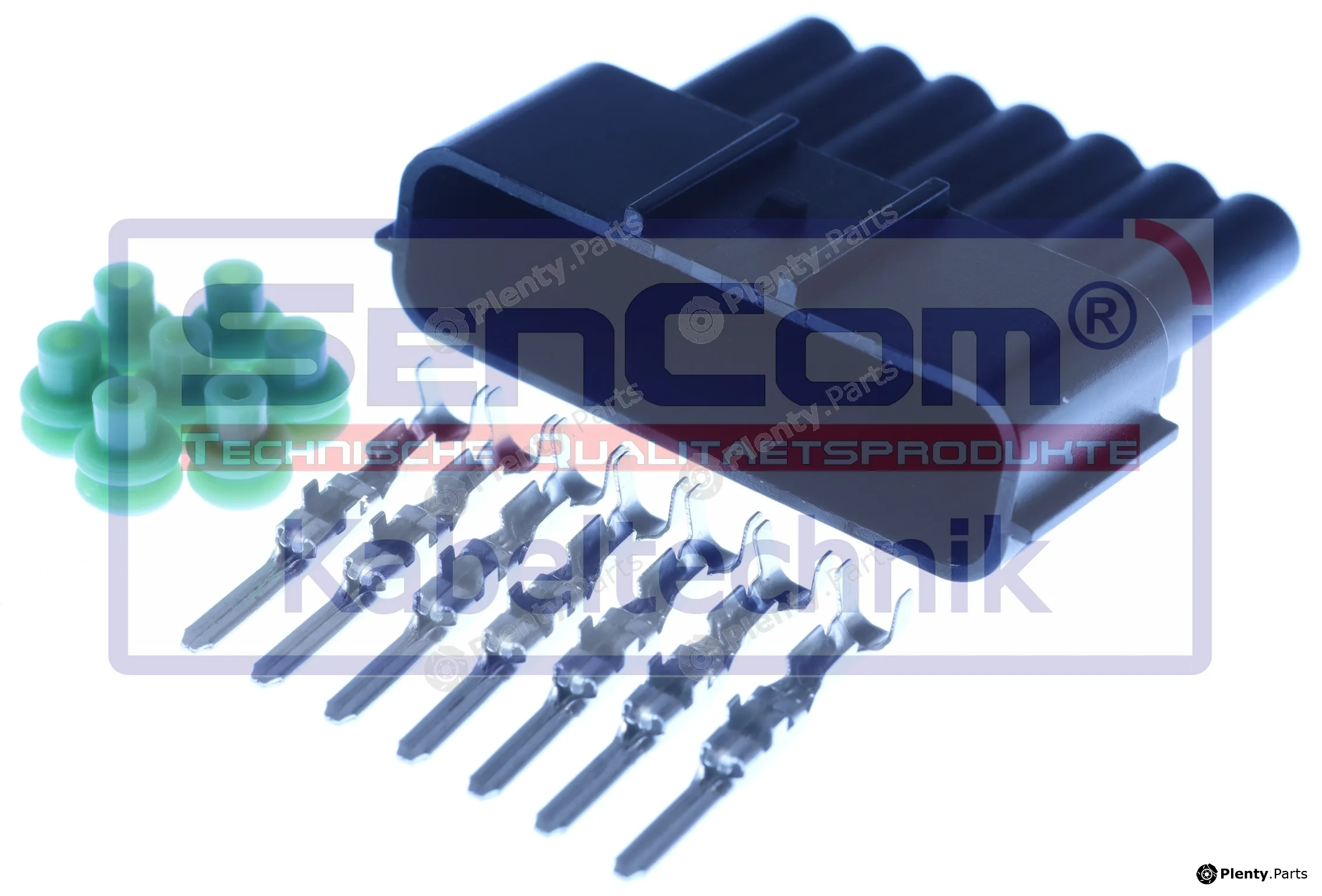 SenCom CSM13136 — Plug Connector männlich 7-polig