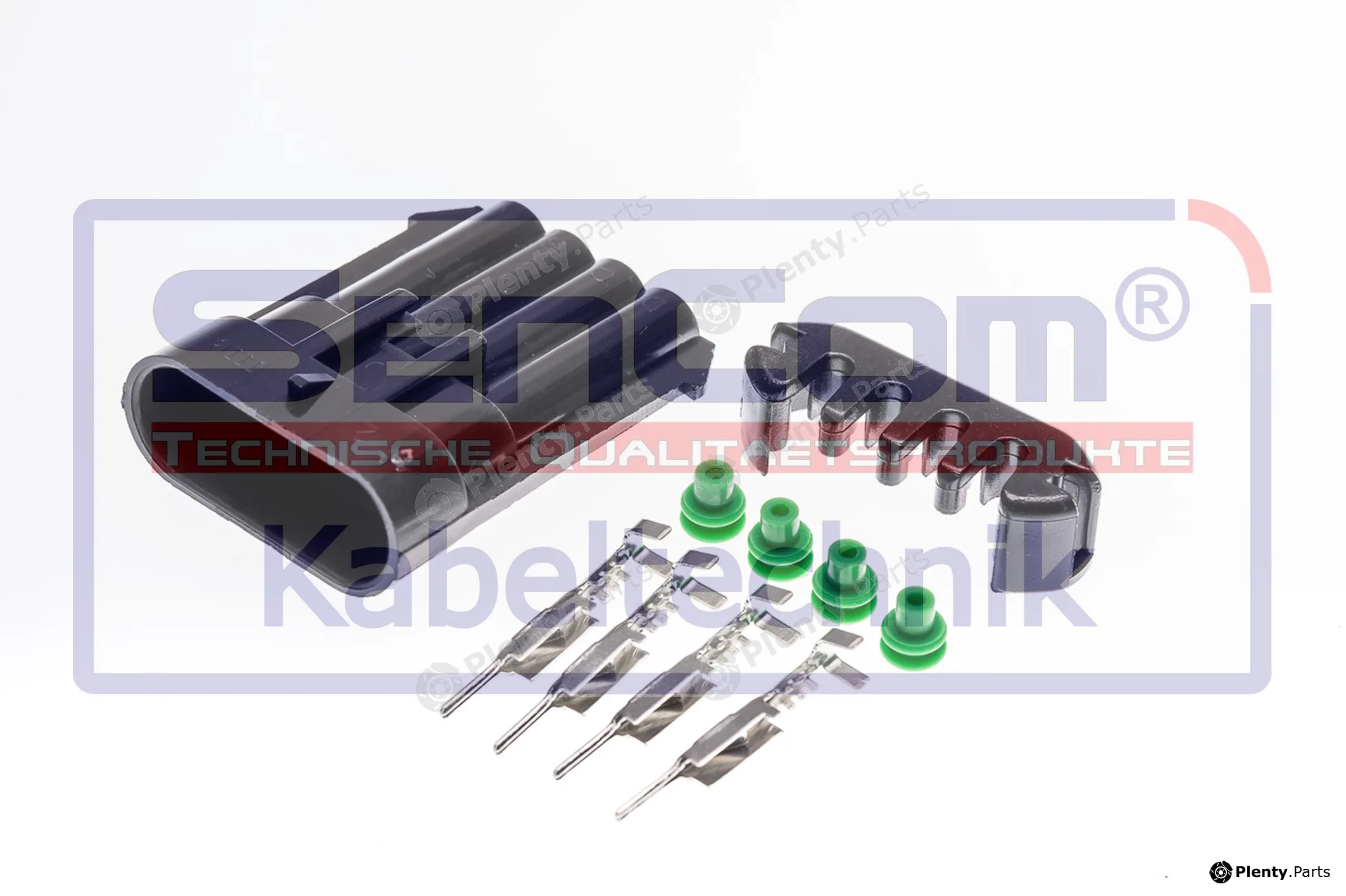 SenCom CSM12301 — Plug Connector männlich 4-polig