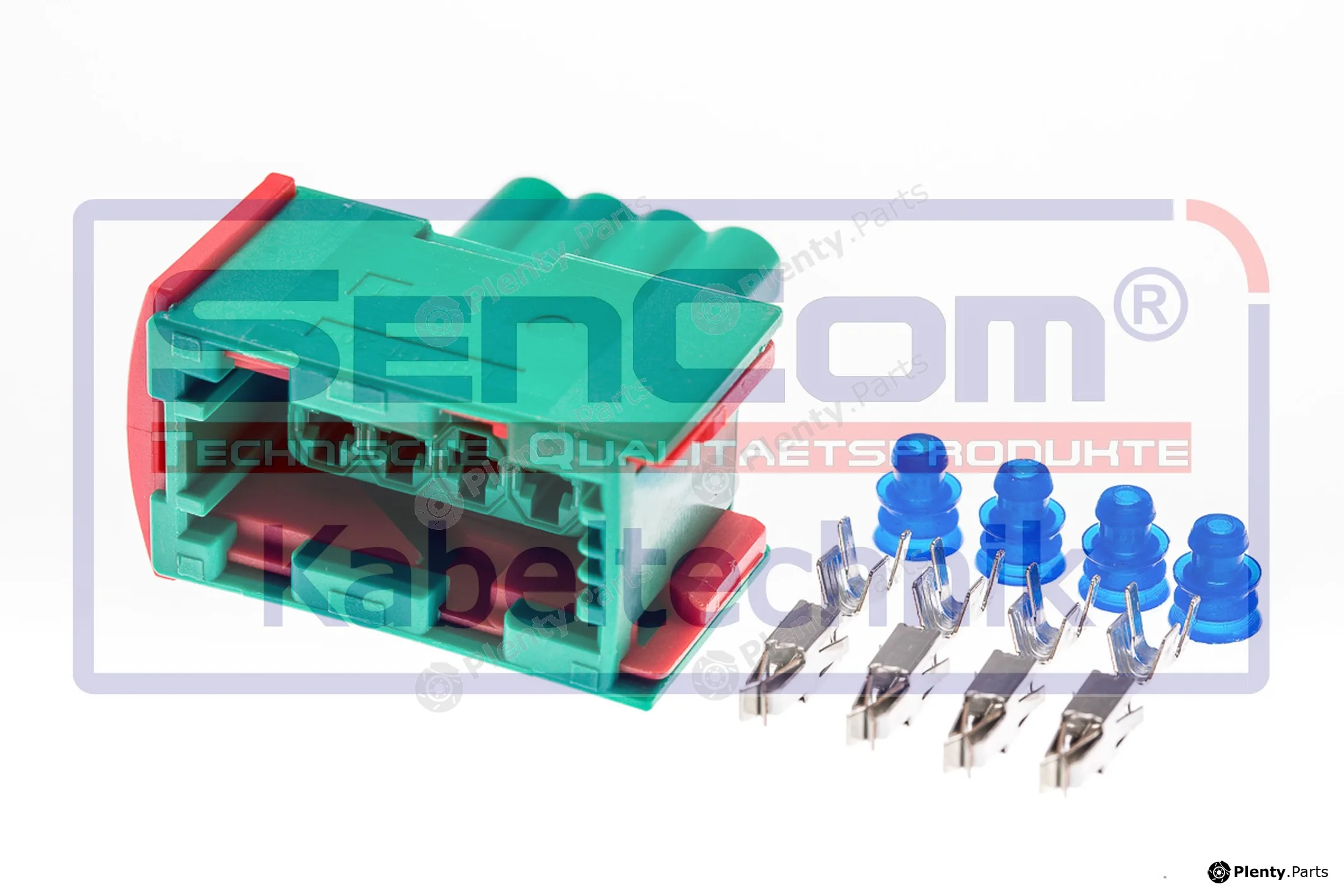 SenCom CSF12181 — Plug Connector weiblich 4-polig