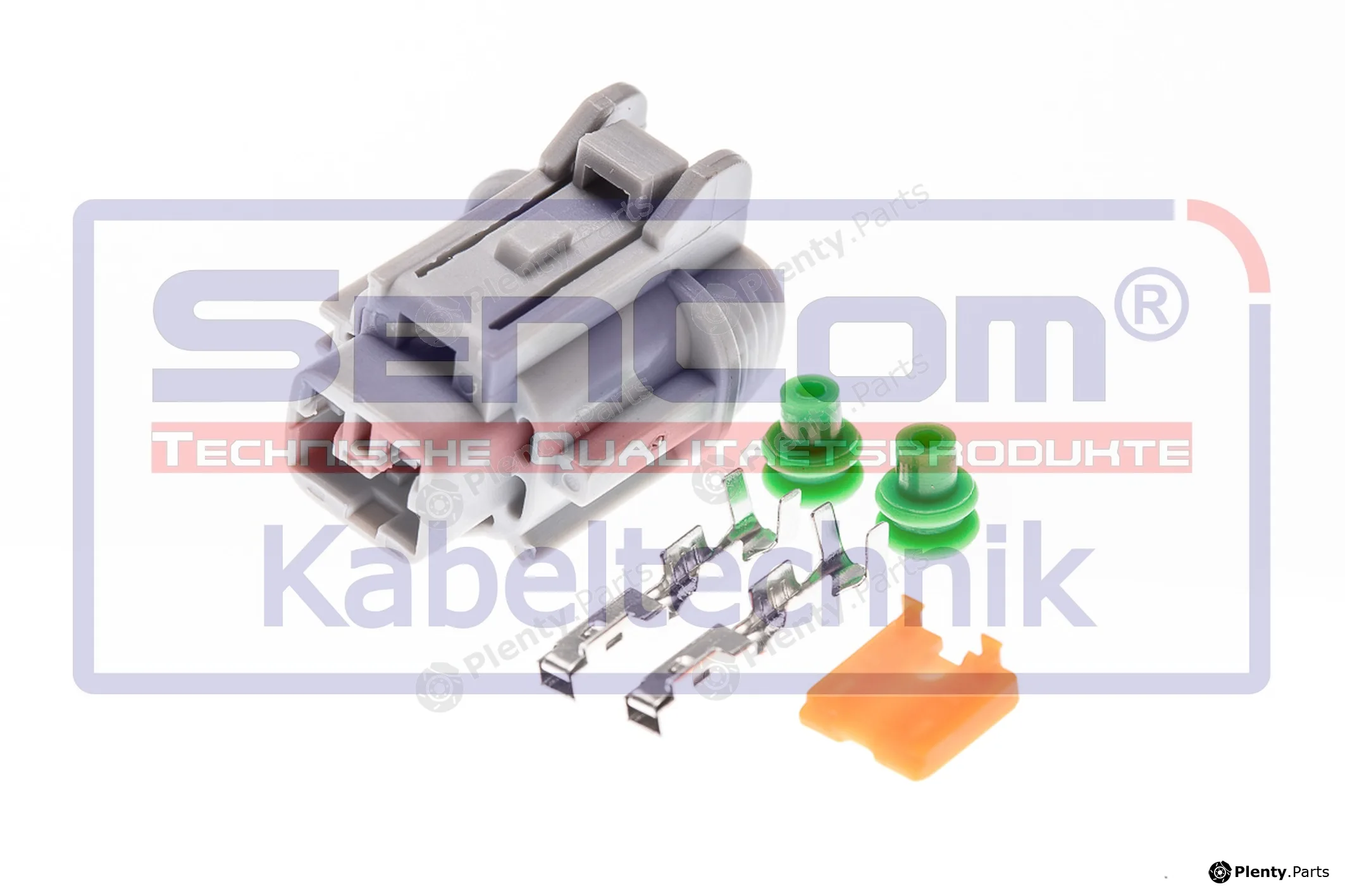 SenCom CSF15313 — Plug Connector weiblich 2-polig