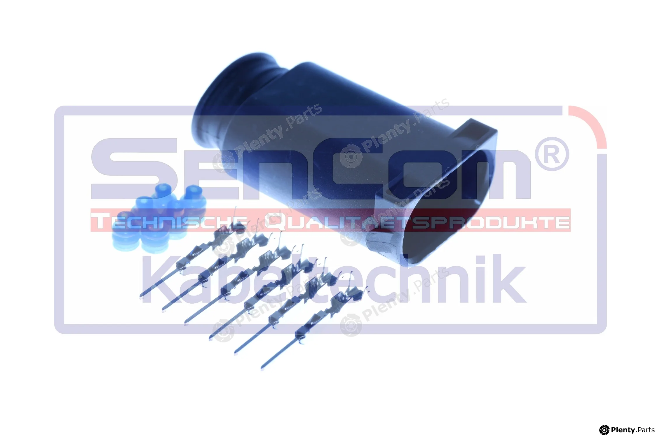 SenCom CSM13070 — Plug Connector männlich 6-polig