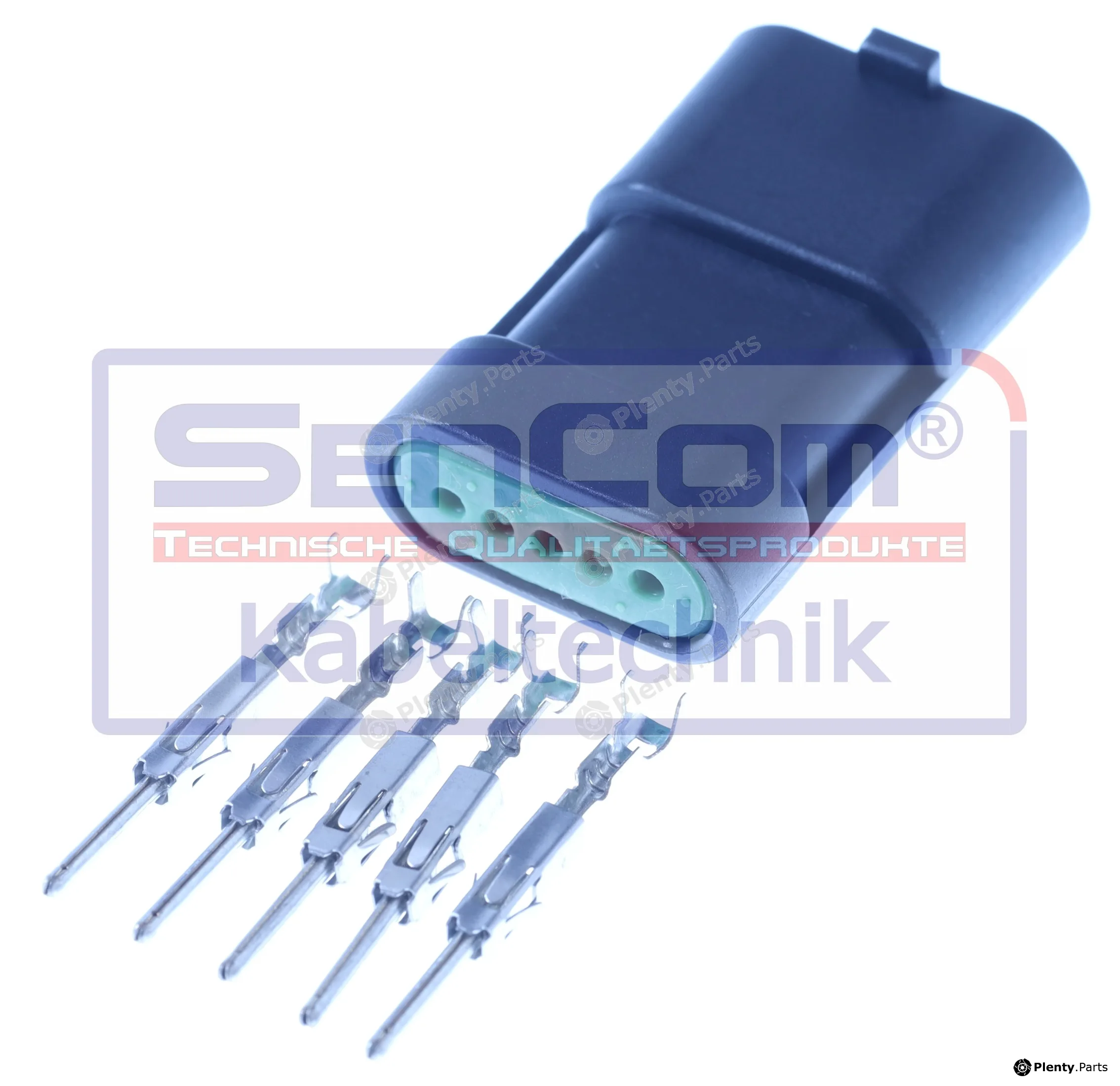 SenCom CSM12417 — Plug Connector männlich 5-polig