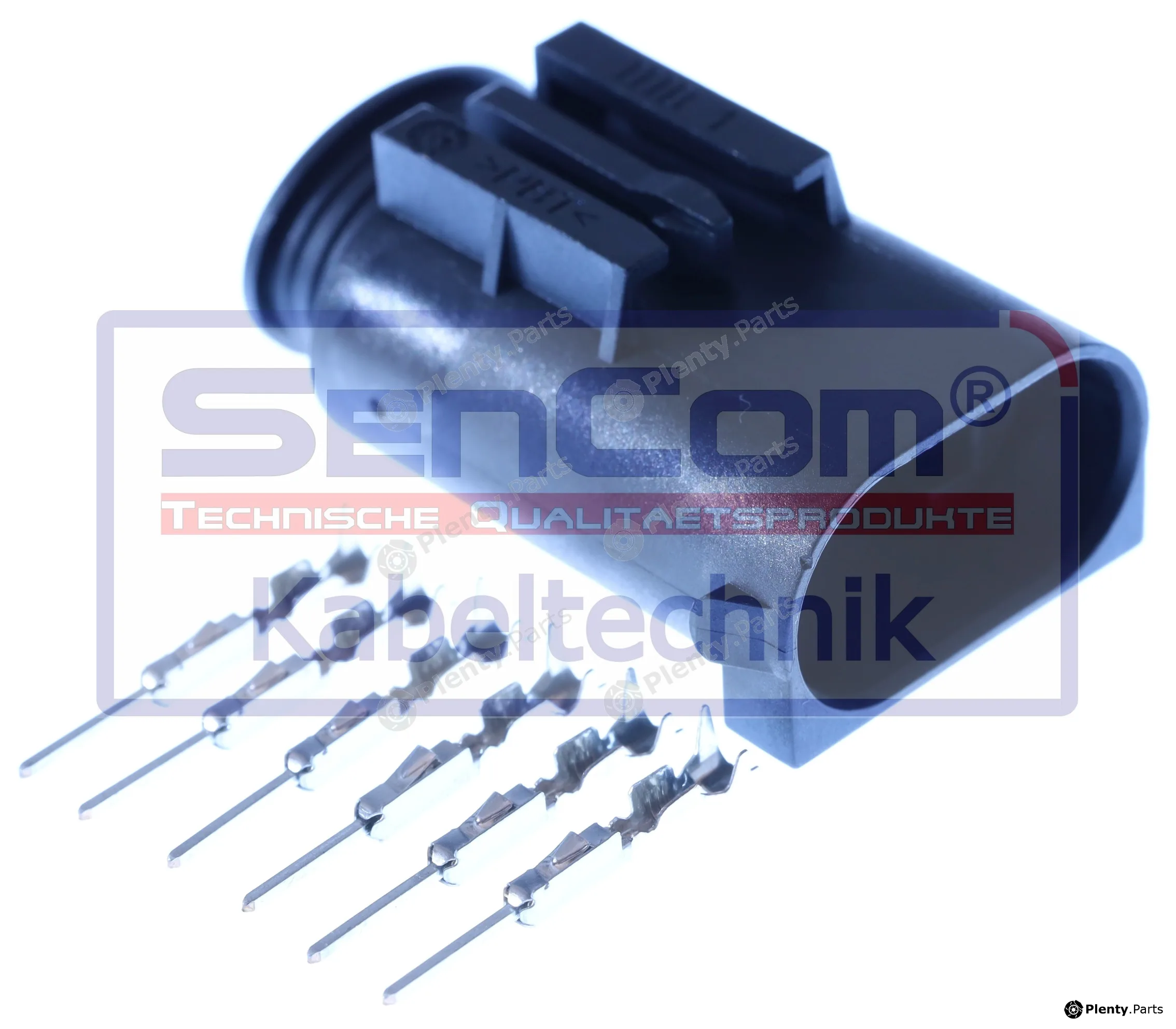 SenCom CSM12611 — Plug Connector männlich 6-polig
