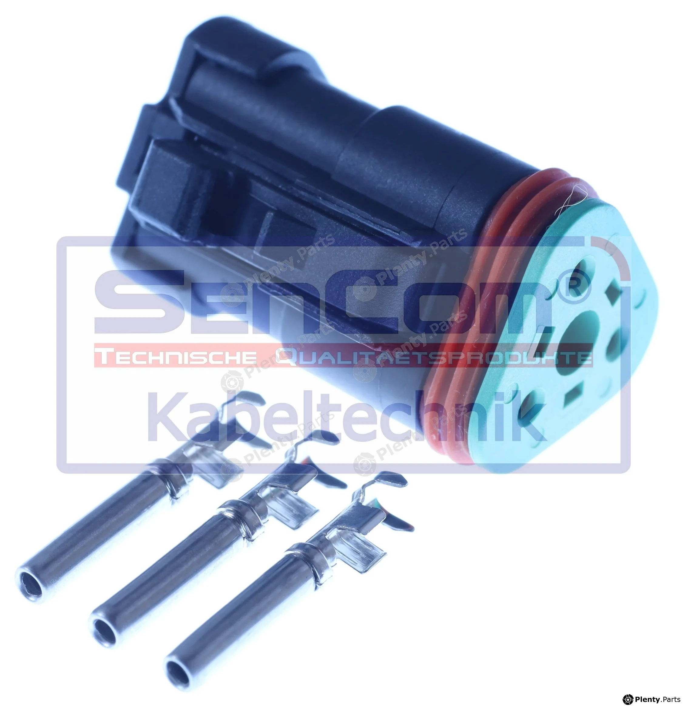 SenCom CSF11400 — Plug Connector weiblich 3-polig