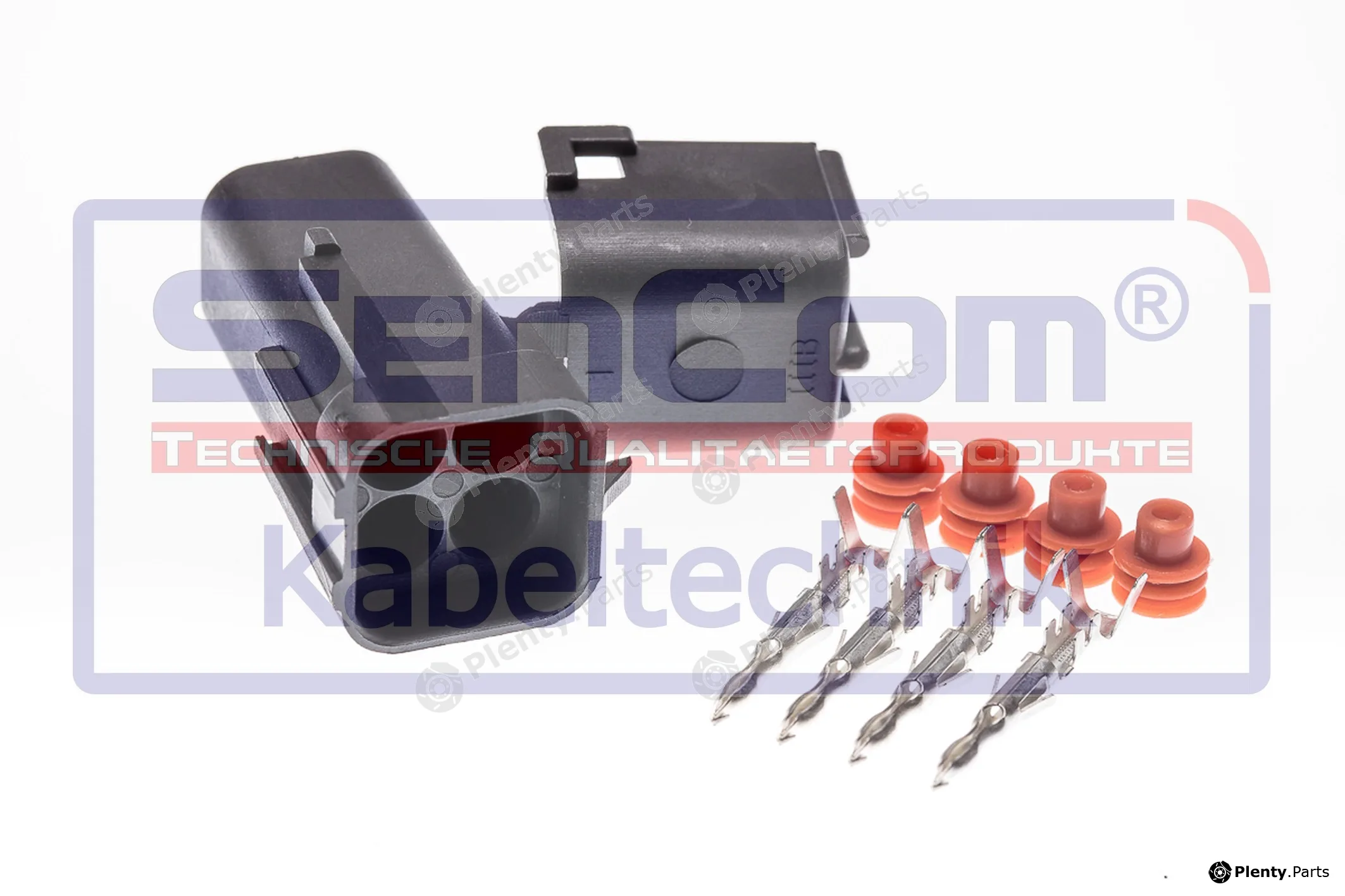 SenCom CSM12346 — Plug Connector männlich 4-polig