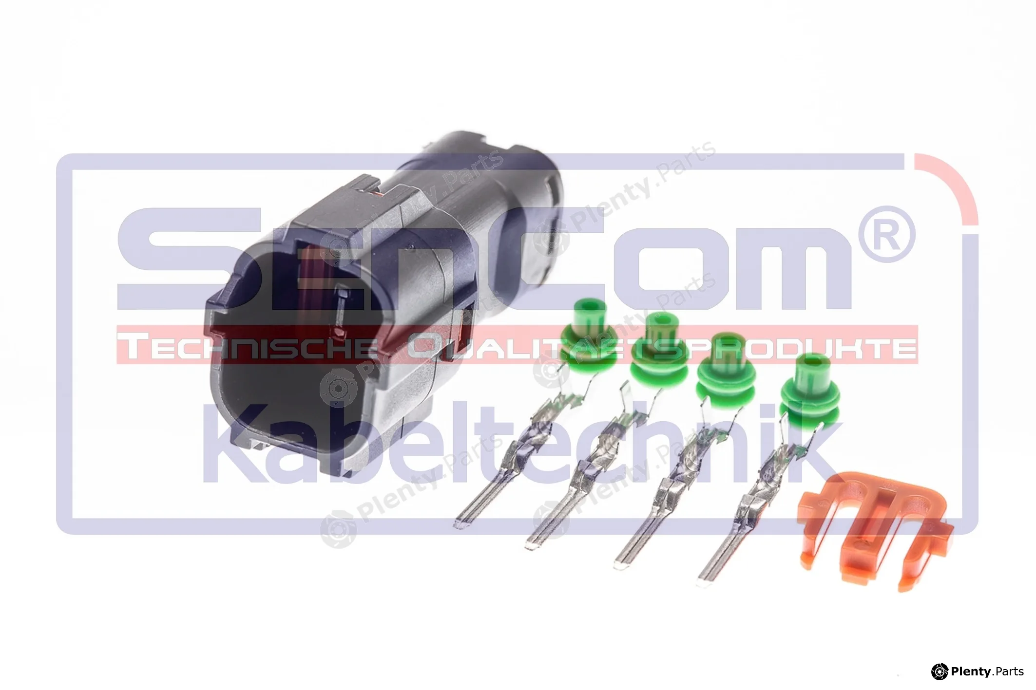 SenCom CSM12189 — Plug Connector männlich 4-polig
