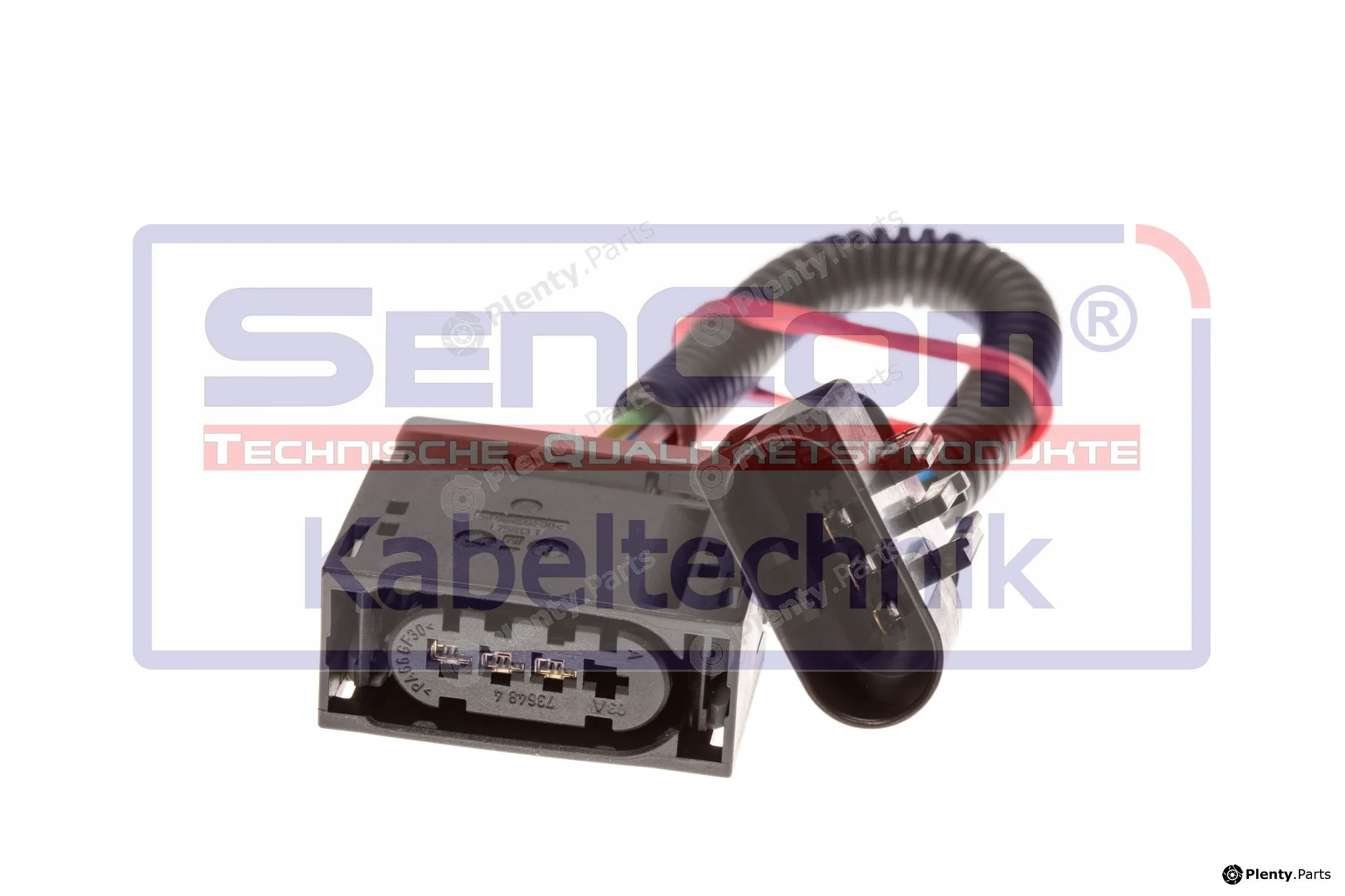 SenCom 10175 — Adapter Cable, air supply control flap Adapterkabel Steuerklappe / Drosselklappe