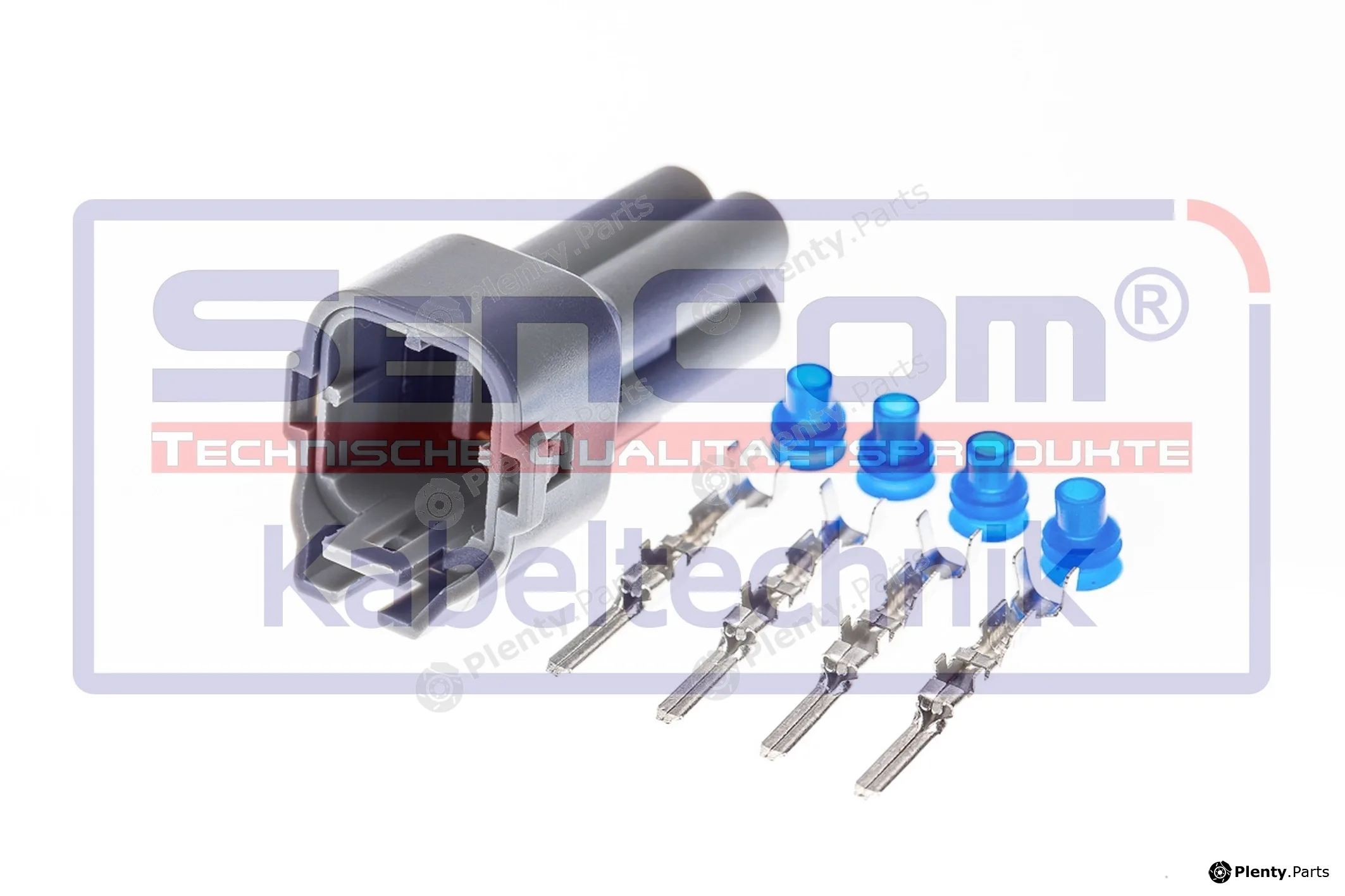 SenCom CSM12076 — Plug Connector männlich 4-polig