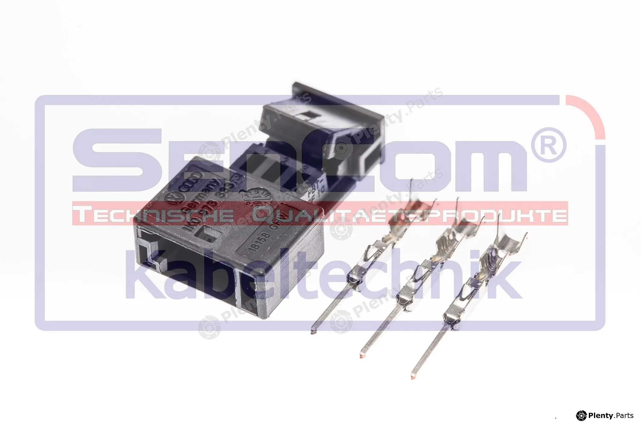 SenCom CSM11244 — Plug Connector männlich 3-polig