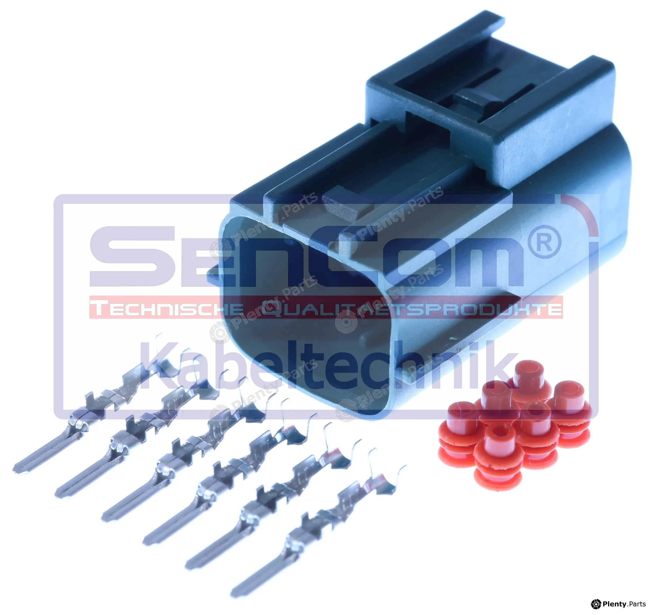 SenCom CSM12759 — Plug Connector männlich 6-polig