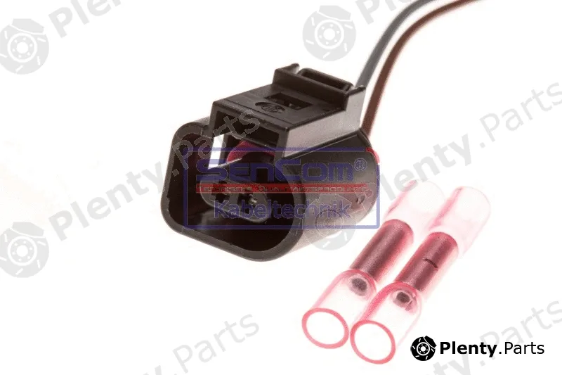 SenCom 305240-2 — Cable Repair Set, licence plate light 2 poliges Steckgehäuse mit Silikonkabel