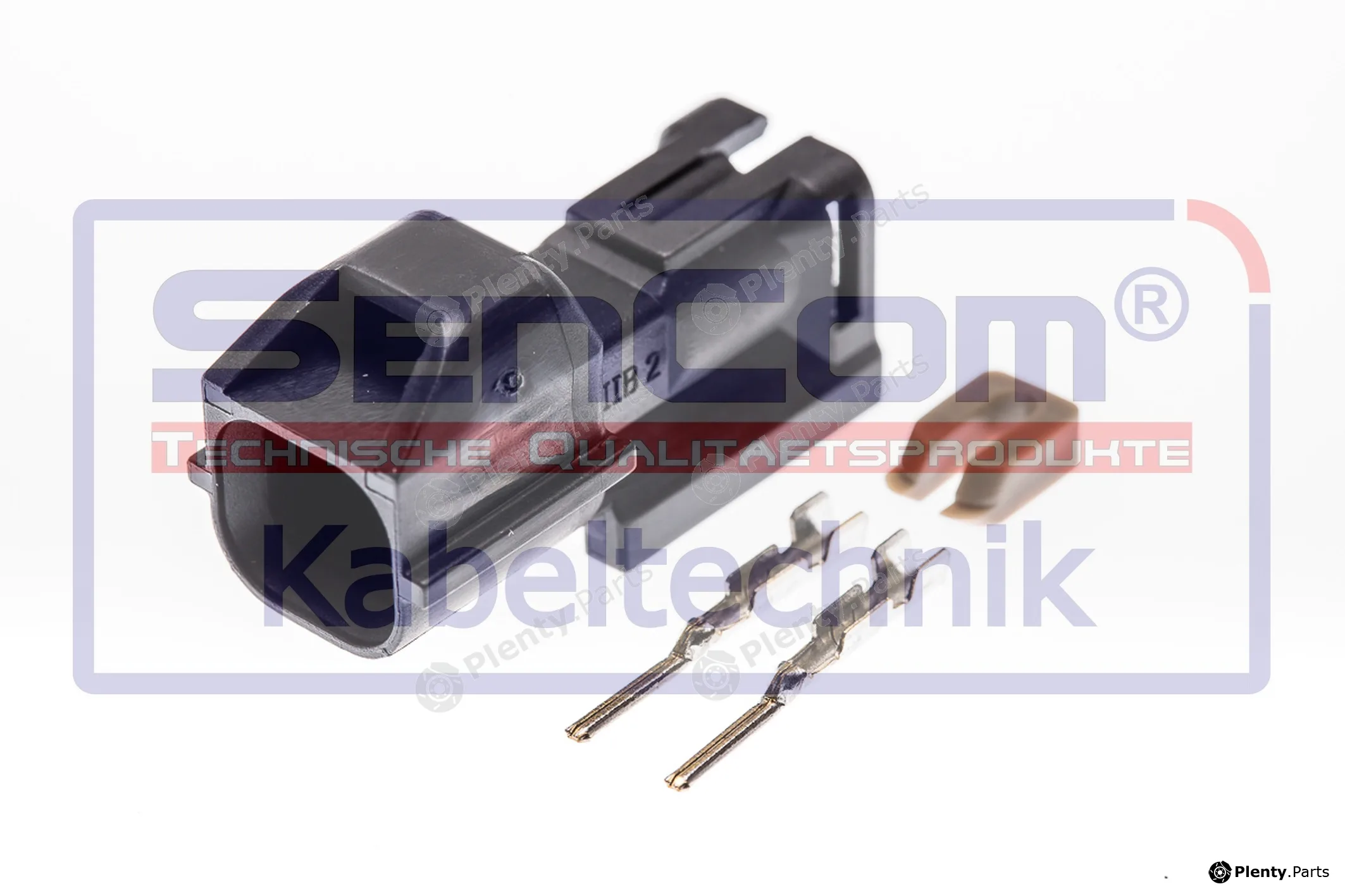SenCom CSM15104 — Plug Connector männlich 2-polig