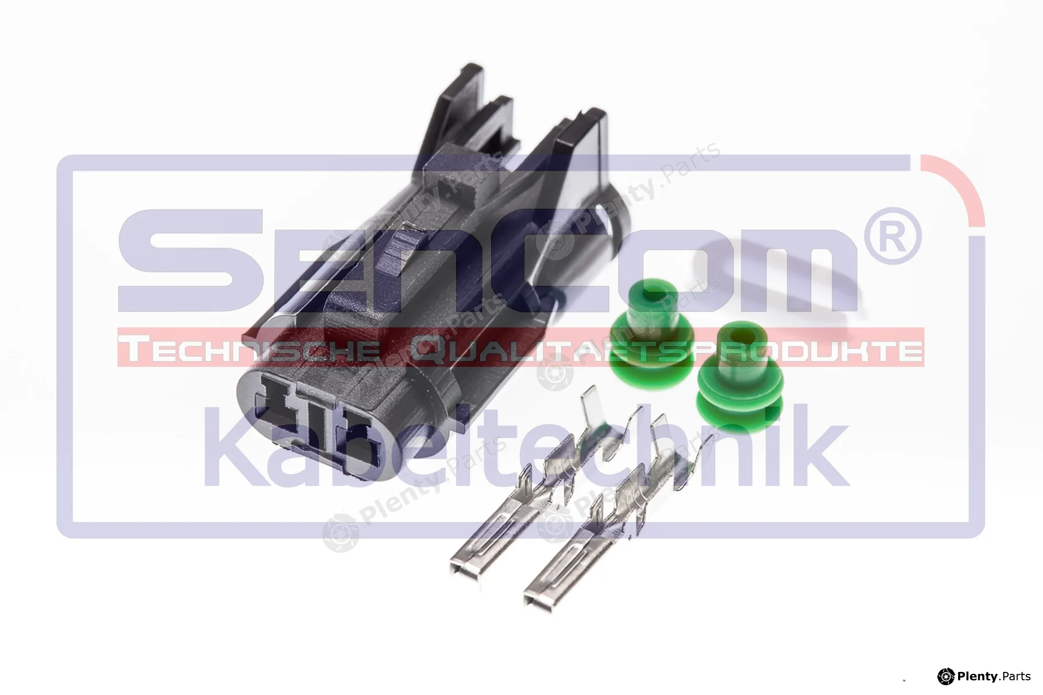 SenCom CSF15428 — Plug Connector weiblich 2-polig