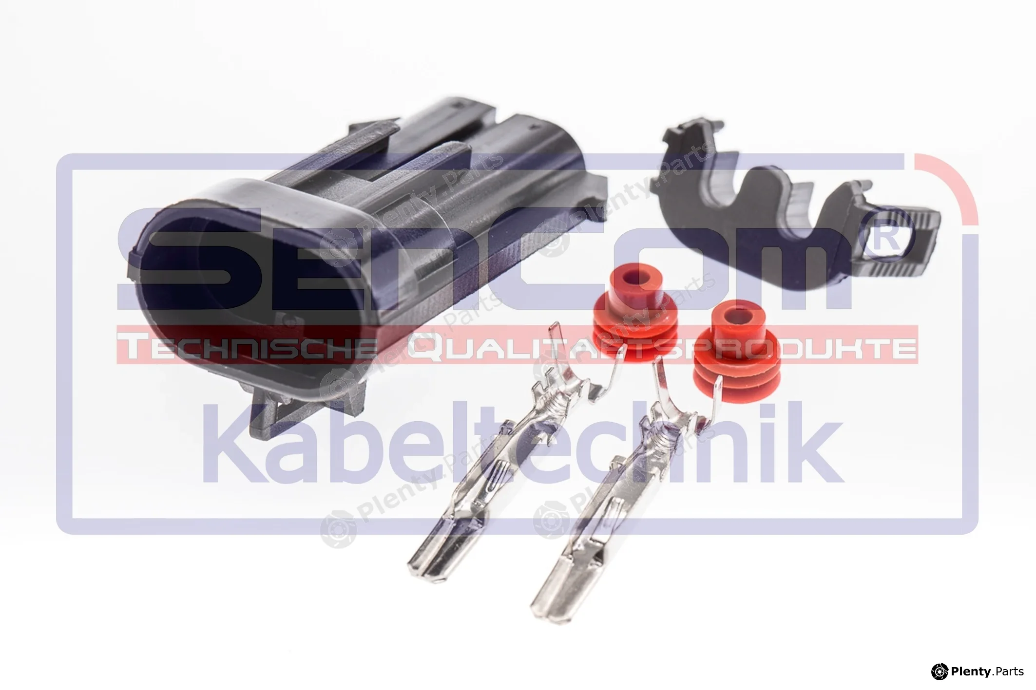 SenCom CSM10456 — Plug Connector männlich 2-polig