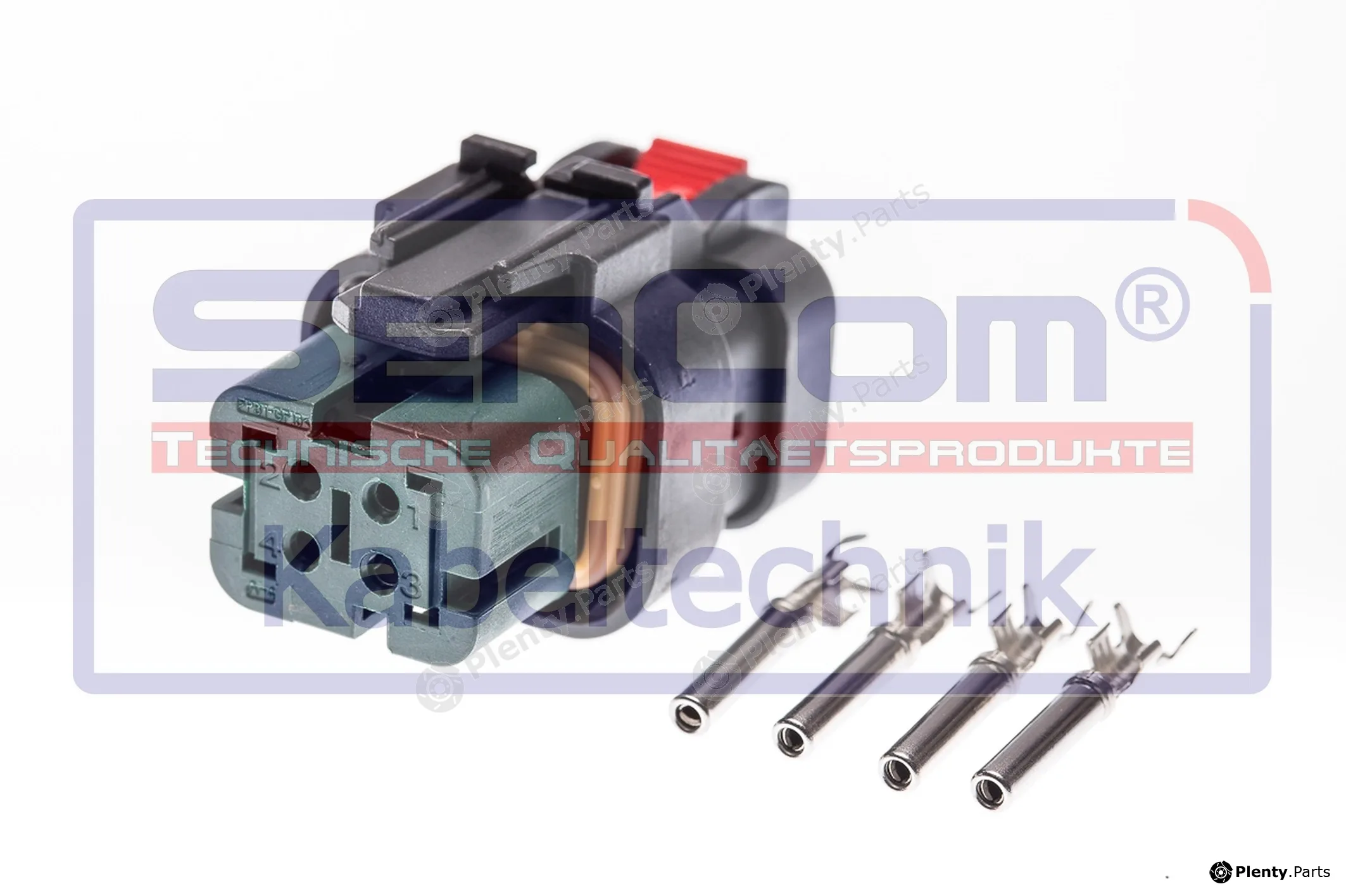 SenCom CSF11768 — Plug Connector weiblich 4-polig