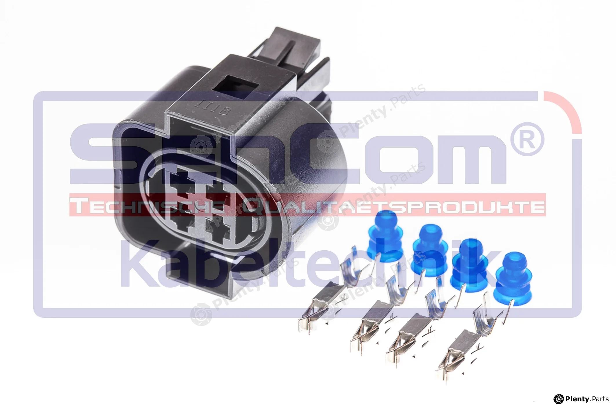 SenCom CSF12284 — Plug Connector weiblich 4-polig