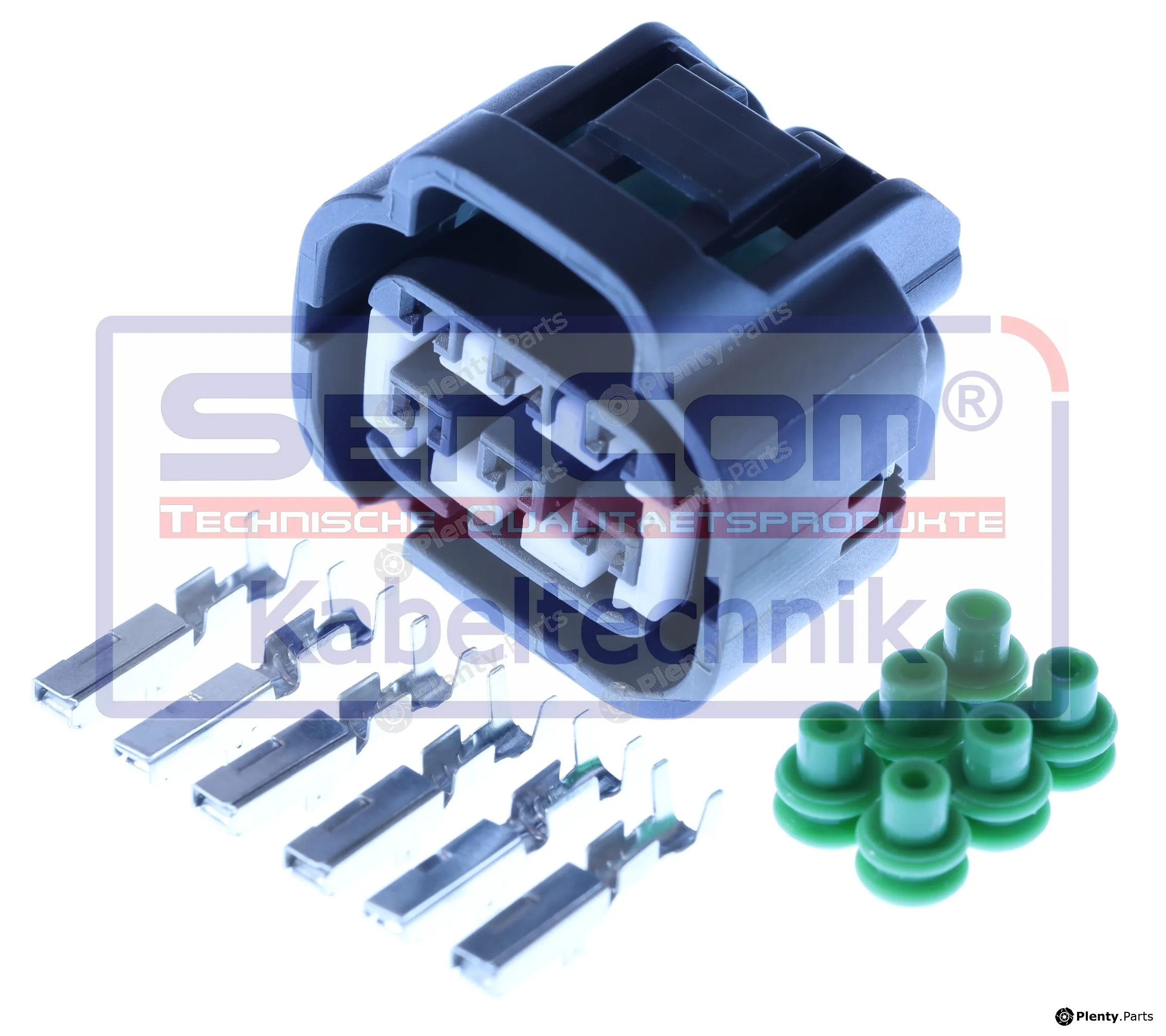 SenCom CSF12722 — Plug Connector weiblich 6-polig