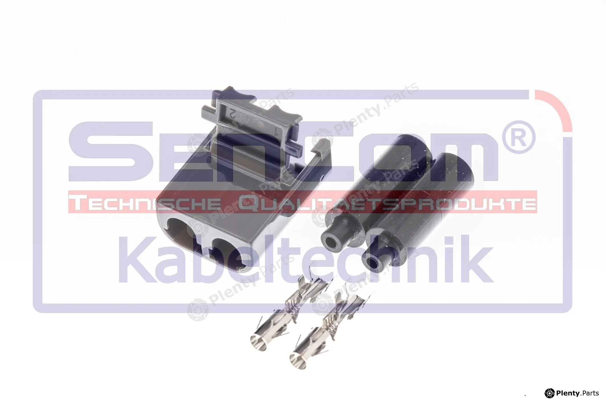 SenCom CSF15344 — Plug Connector weiblich 2-polig