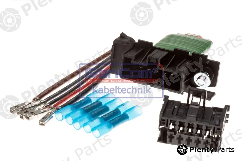 SenCom 10208-S — Cable Repair Set, interior heating fan, (eng. preheat sys.) Widerstand Inneraumgebläse