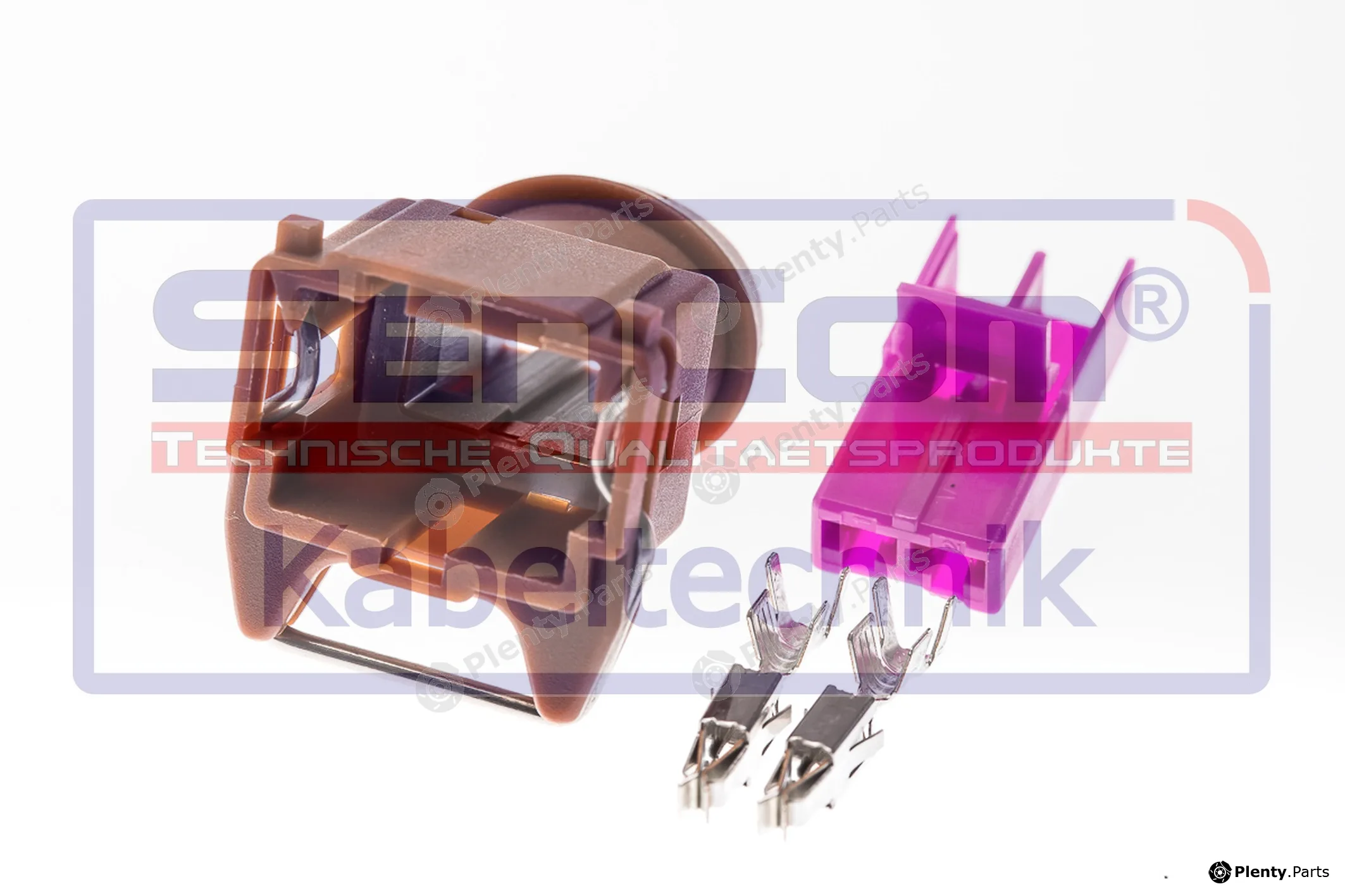 SenCom CSF15046 — Plug Connector weiblich 2-polig