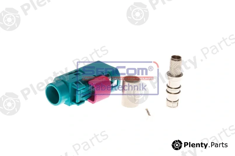 SenCom 10186 — Repair Kit, cable set Fakra Set in neutraler Codierung für RG58 Leitung (female)