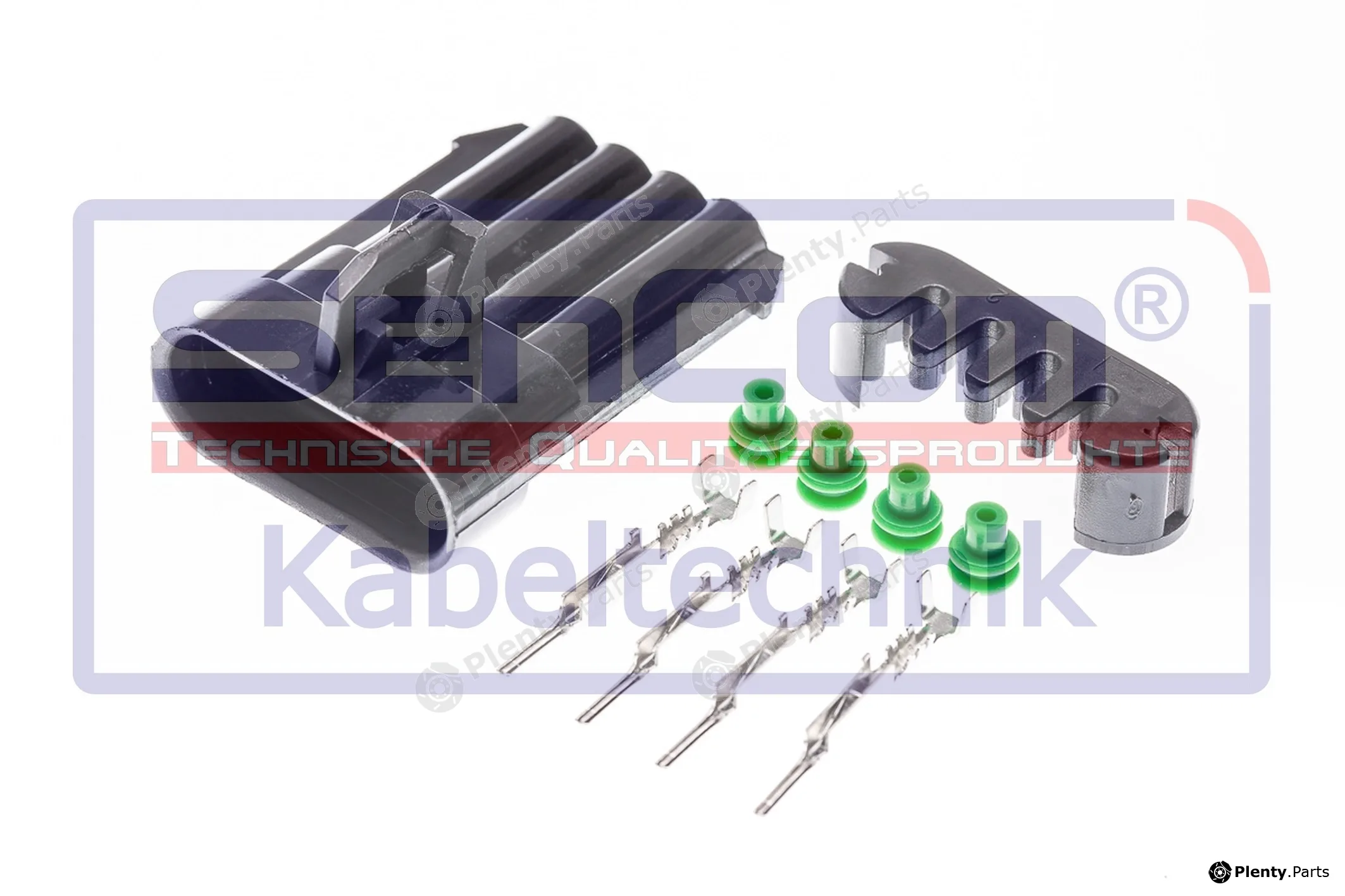 SenCom CSM12258 — Plug Connector männlich 4-polig