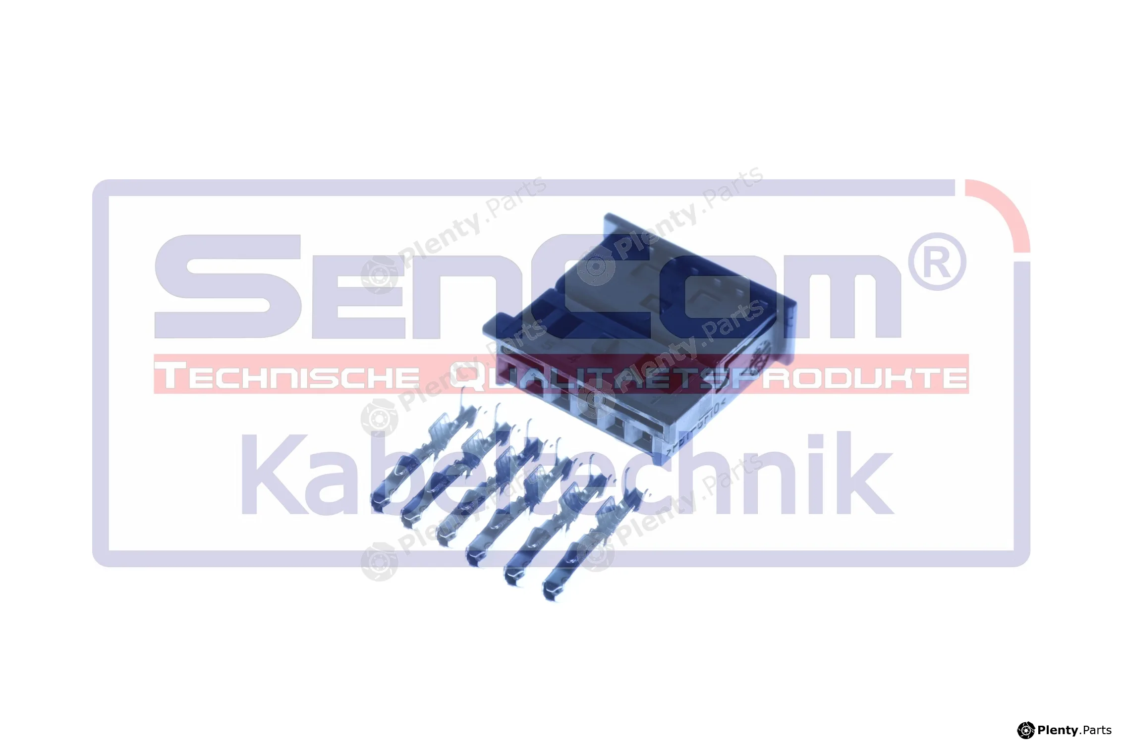 SenCom CSF13042 — Plug Connector weiblich 6-polig