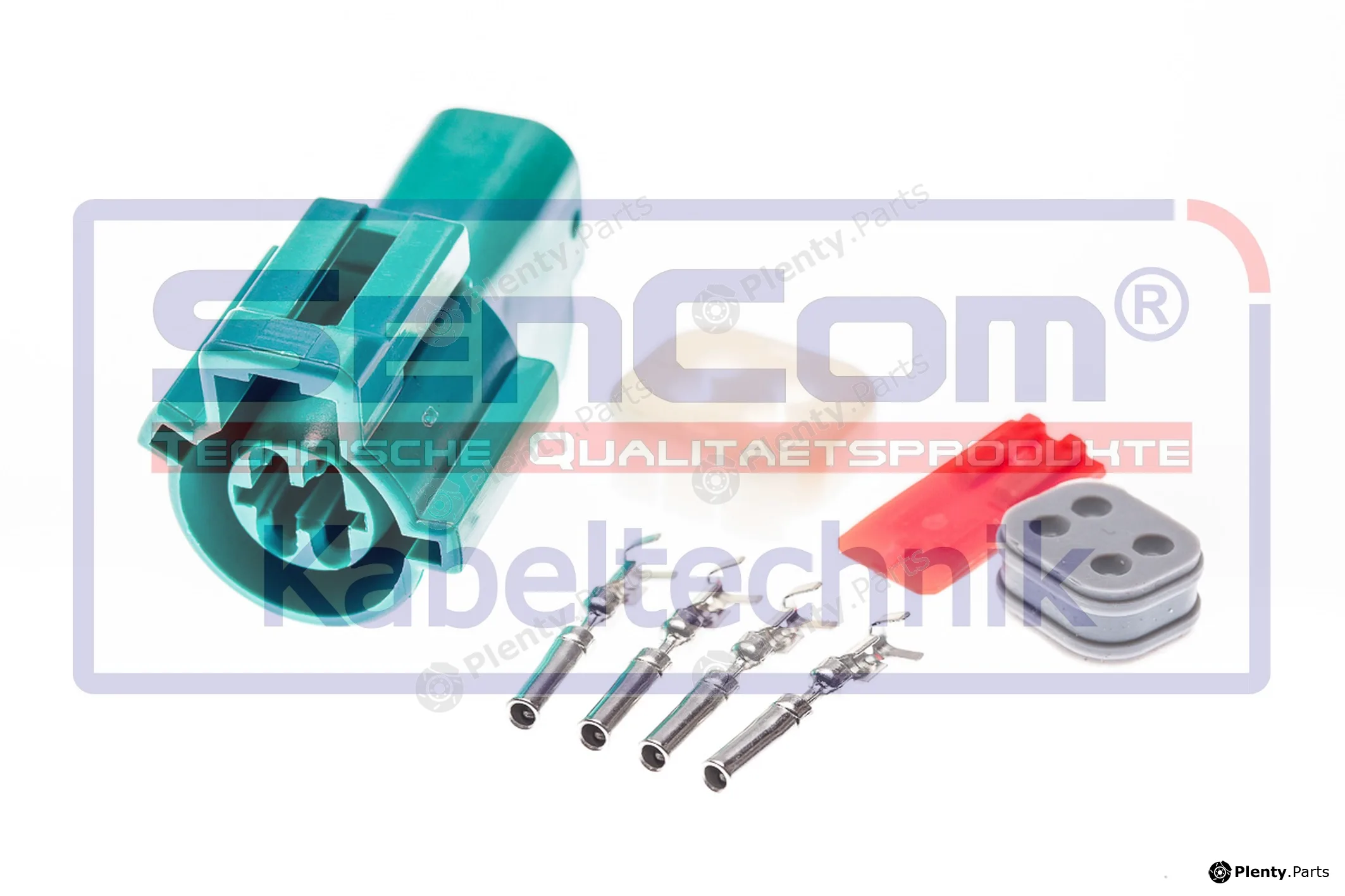 SenCom CSF12104 — Plug Connector weiblich 4-polig
