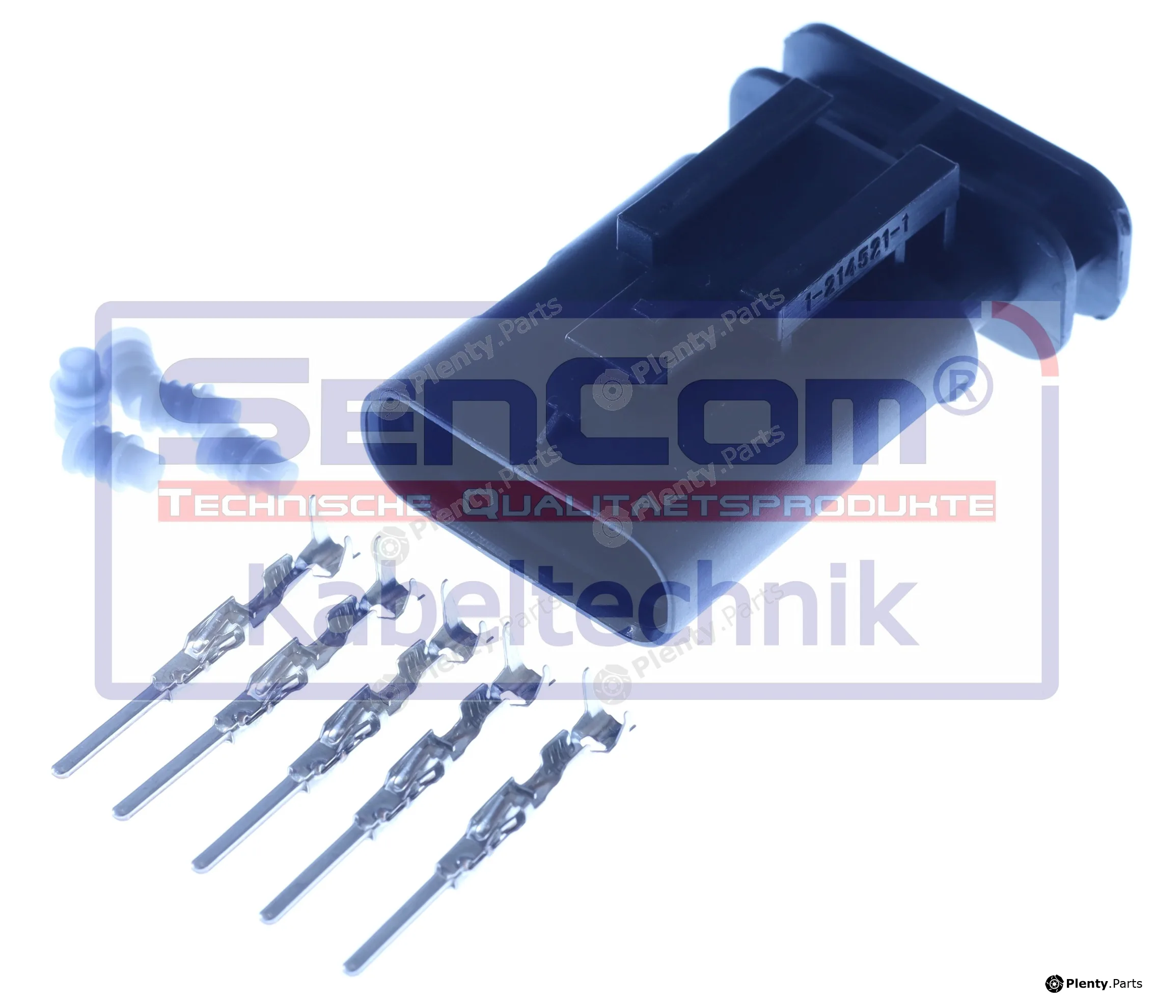 SenCom CSM12432 — Plug Connector männlich 5-polig