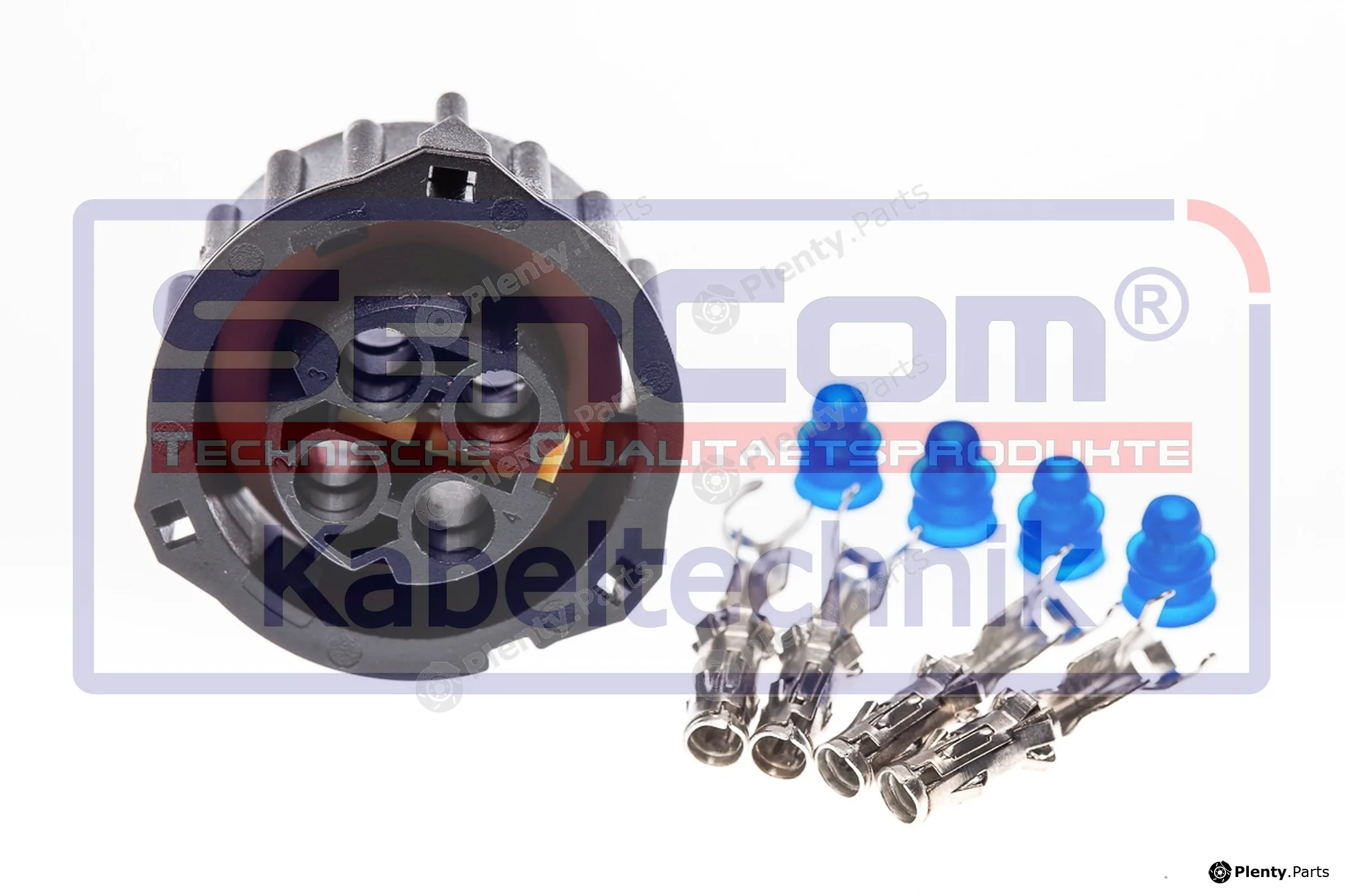 SenCom CSF12143 — Plug Connector weiblich 4-polig