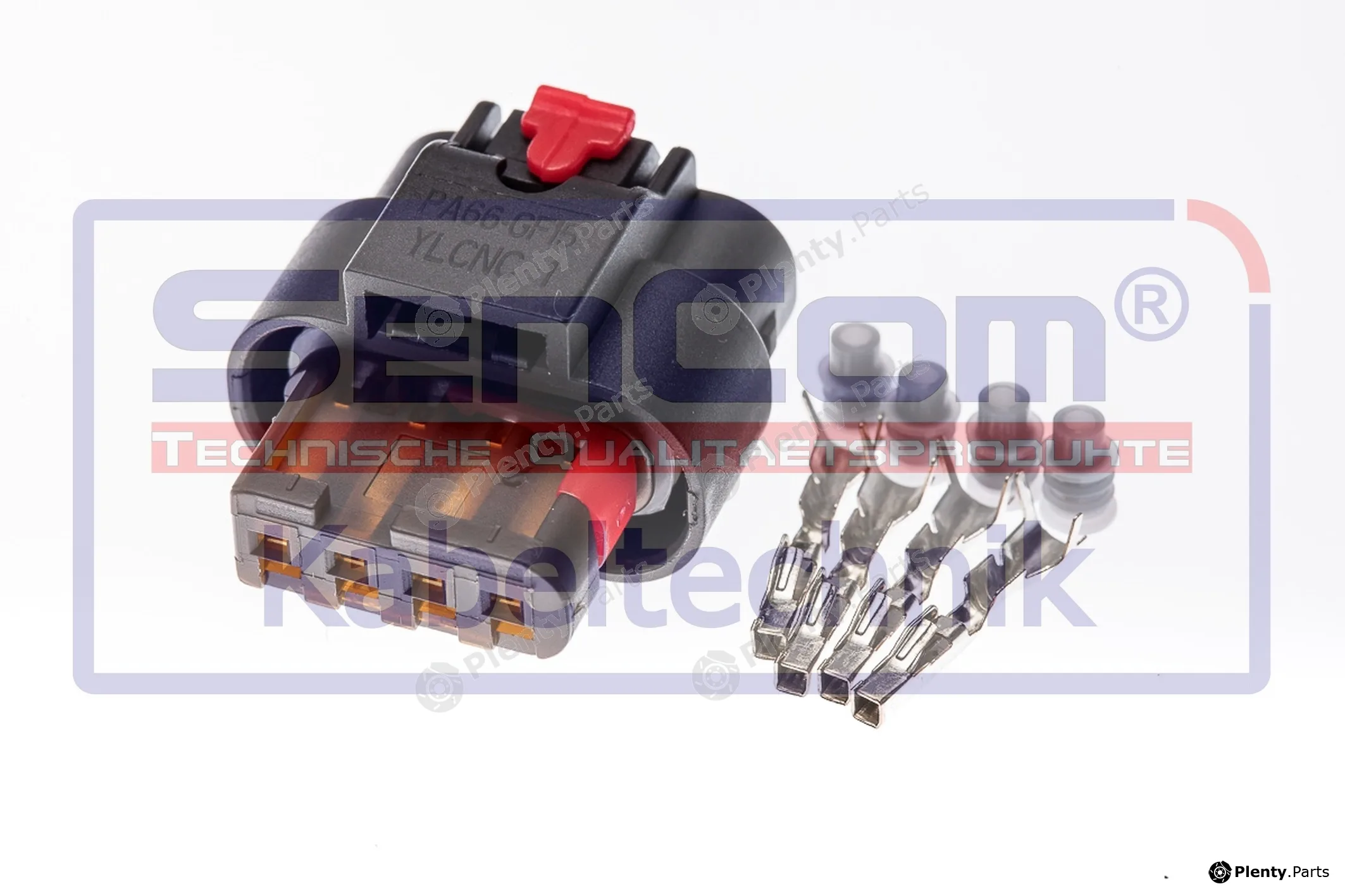 SenCom CSF12324 — Plug Connector weiblich 4-polig