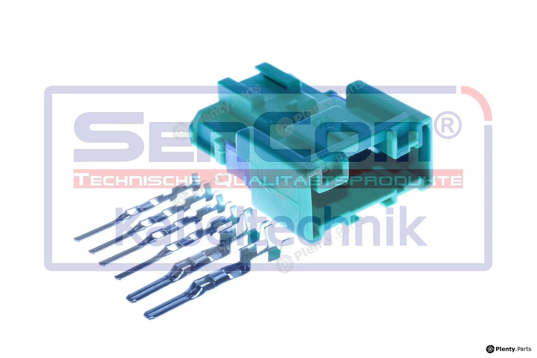 SenCom CSM13077 — Plug Connector männlich 6-polig