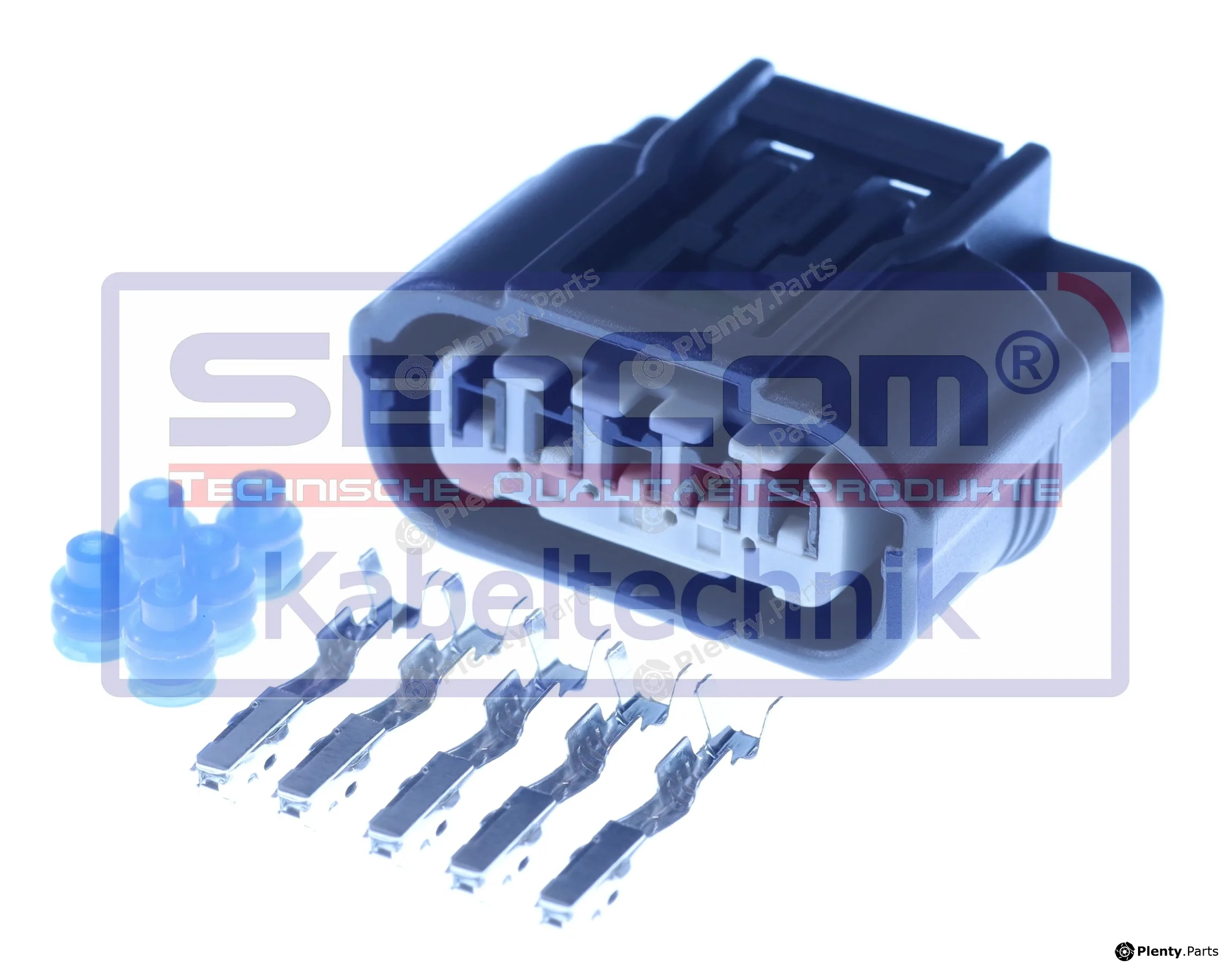 SenCom CSF12408 — Plug Connector weiblich 5-polig
